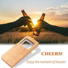 Load image into Gallery viewer, Wooden Beer Bottle Opener