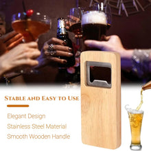 Load image into Gallery viewer, Wooden Beer Bottle Opener
