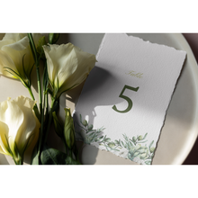 Load image into Gallery viewer, Greenery Rustic Wedding Stationary Set 40 pcs