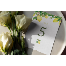 Load image into Gallery viewer, Amalfi Lemon Decor Stationary Set 40 pcs