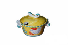 Load image into Gallery viewer, Cheese Bowl With Hand Painted Decor