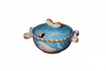 Load image into Gallery viewer, Cheese Bowl With Hand Painted Decor