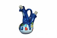 Load image into Gallery viewer, Handmade Ceramic Oil/Vinegar bottle
