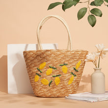 Load image into Gallery viewer, Handmade Straw Welcome Bag