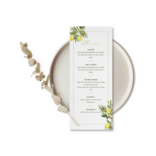 Load image into Gallery viewer, Amalfi Lemon Decor Stationary Set 40 pcs
