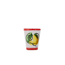 Load image into Gallery viewer, Hand-painted Limoncello Ceramic glass