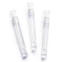 Load image into Gallery viewer, Heart Wand Bubble Bottle 48 pcs