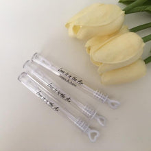 Load image into Gallery viewer, Personalized bubbles labels, bubble wand labels 100pcs