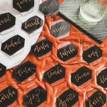 Load image into Gallery viewer, Acrylic Name Cards, wedding Place Cards 10pcs