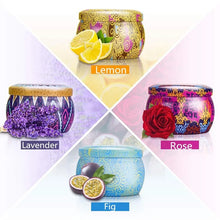 Load image into Gallery viewer, Candle Gift Set 4 Fragrances
