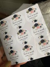 Load image into Gallery viewer, Personalized stickers adhesive label 100 pcs