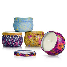 Load image into Gallery viewer, Candle Gift Set 4 Fragrances