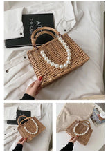 Load image into Gallery viewer, Handmade straw Bags