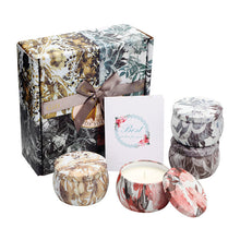 Load image into Gallery viewer, Candle Gift Set 4 Fragrances