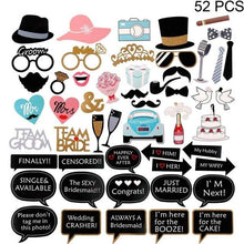 Load image into Gallery viewer, Wedding Photo Booth Prop Signs and Decorations