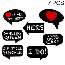 Load image into Gallery viewer, Wedding Photo Booth Prop Signs and Decorations