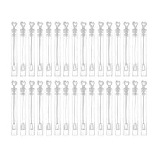 Load image into Gallery viewer, Heart Wand Bubble Bottle 48 pcs
