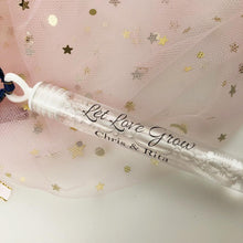 Load image into Gallery viewer, Personalized bubbles labels, bubble wand labels 100pcs