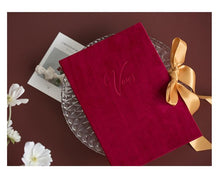 Load image into Gallery viewer, Vows Card for Bride and Groom 2 pcs