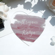Load image into Gallery viewer, Acrylic Name Cards, wedding Place Cards 10pcs