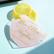 Load image into Gallery viewer, Acrylic Name Cards, wedding Place Cards 10pcs