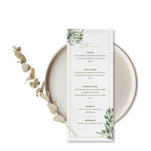 Load image into Gallery viewer, Greenery Rustic Wedding Stationary Set 40 pcs