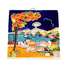 Load image into Gallery viewer, Hand Painted Tile Amalfi/positano/ sorrento