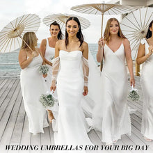Load image into Gallery viewer, Paper Parasol Wedding Umbrellas

