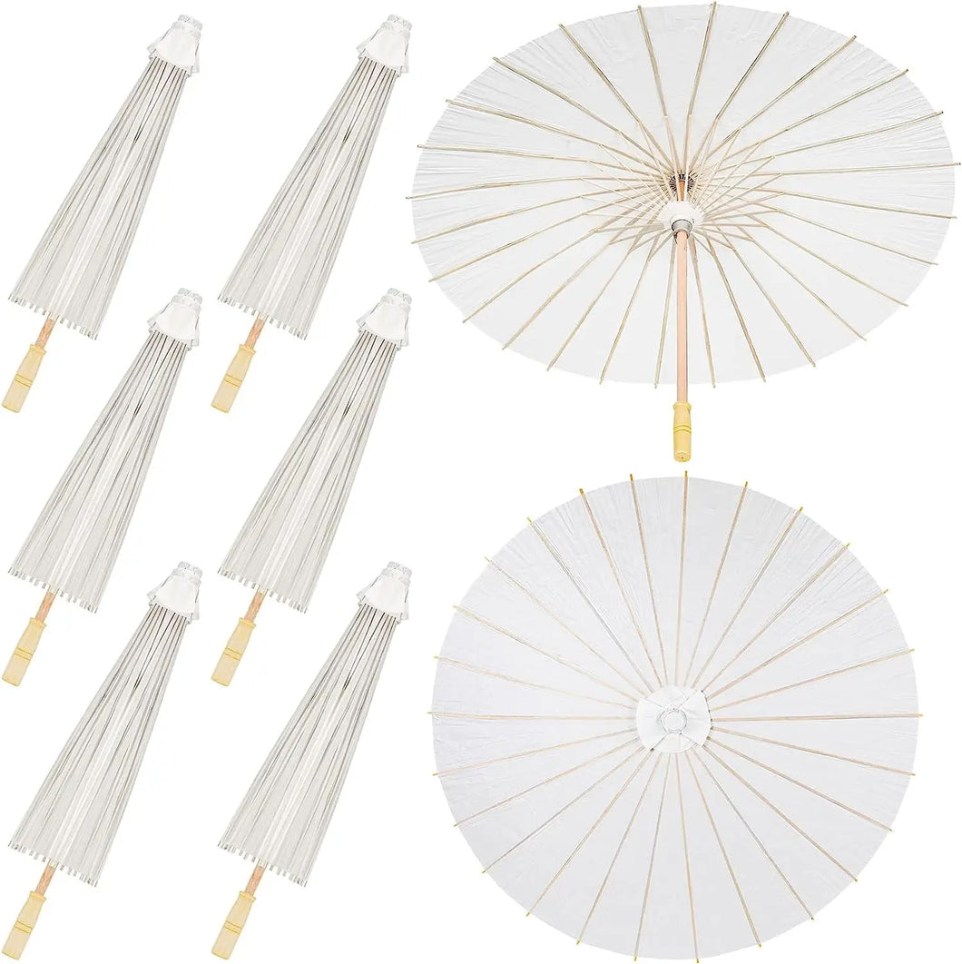 Paper Parasol Wedding Umbrellas