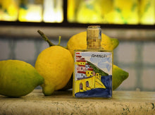Load image into Gallery viewer, Limoncello With hand-painted Amalfi Coaster
