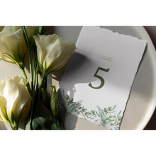Load image into Gallery viewer, Greenery Rustic Wedding Stationary Set 40 pcs
