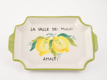 Load image into Gallery viewer, Ceramic Set - Limoncello glasses with tray
