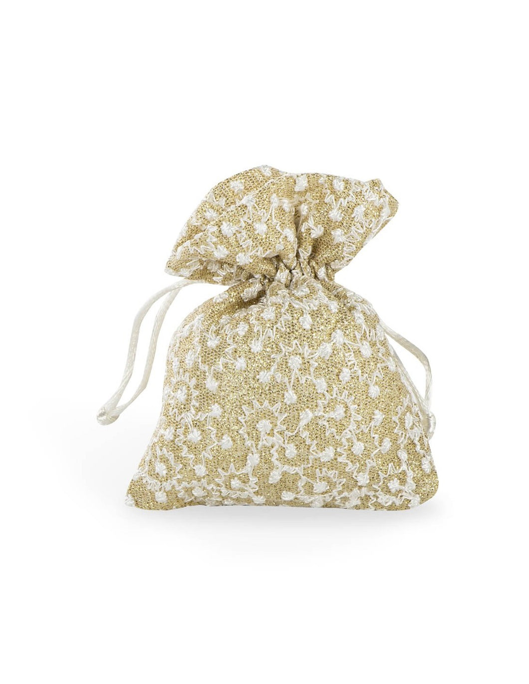 Embroidered Candy bag / wedding favor bag