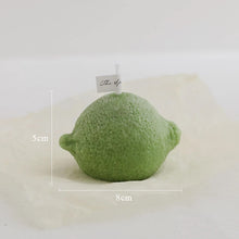 Load image into Gallery viewer, Lemon shaped Candle
