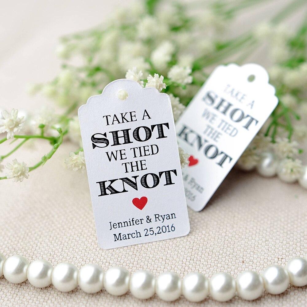 Wedding Favor Tags , customized Labels 200pcs